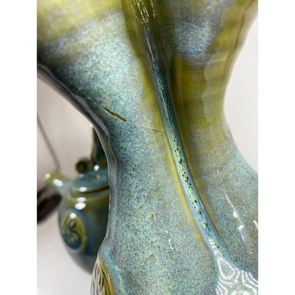 Colm de Ris Teapot and Vase Handcrafted Irish Pottery - Picture 5 of 12